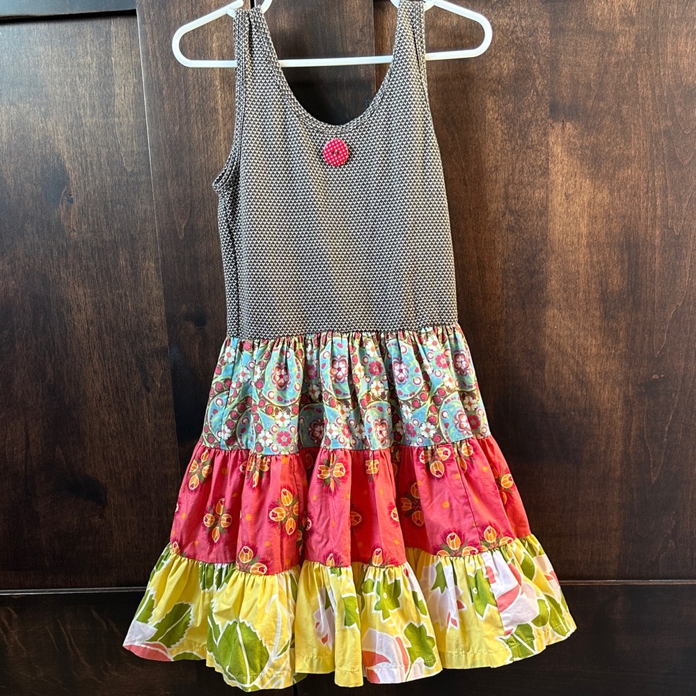 Matilda Jane Multicolor Tiered Kids Dress